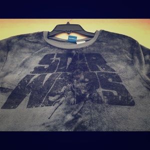 STAR WARS 100% Polyester Gray Sweater- Size M